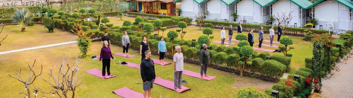River Side Yoga and Meditation Package in Rishikesh