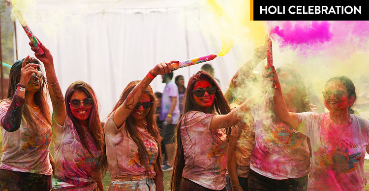 Holi Party in Rishikesh