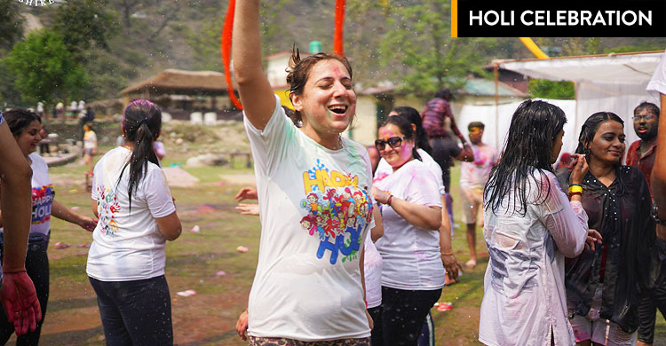 Holi Party in Rishikesh