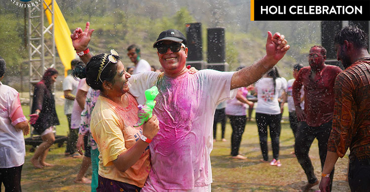 Holi Party in Rishikesh